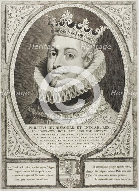 Philip III, King of Spain, n.d. Creator: Cornelis de Visscher.