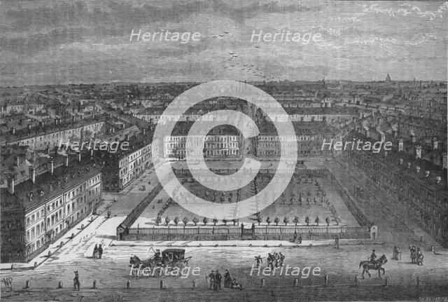 Red Lion Square, London, in 1800, 1878. Artist: Unknown.