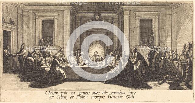 The Last Supper, c. 1618. Creator: Jacques Callot.