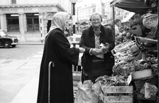 Portobello Market, London, c1955.  Creator: Arthur Charles Kirby Ware.