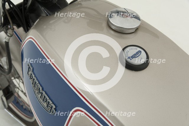 1977 Triumph Bonneville 750 Jubilee Artist: Unknown.