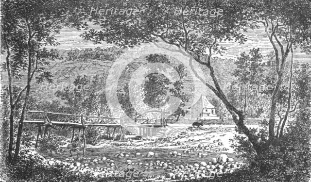 'Bridge in the Szill Valley; A Visit to the Danubian Principalities', 1875. Creator: Unknown.