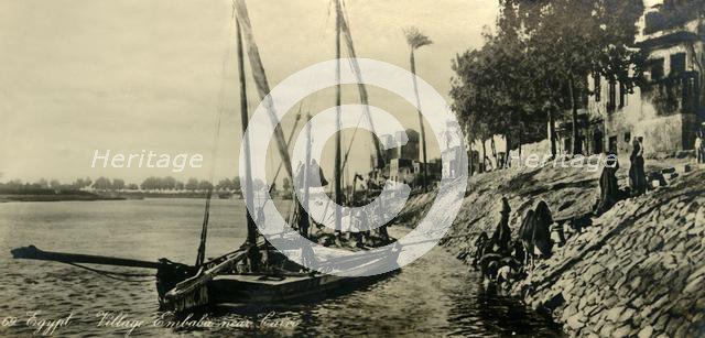 'Egypt - Village Embaba near Cairo', c1918-c1939. Creator: Unknown.