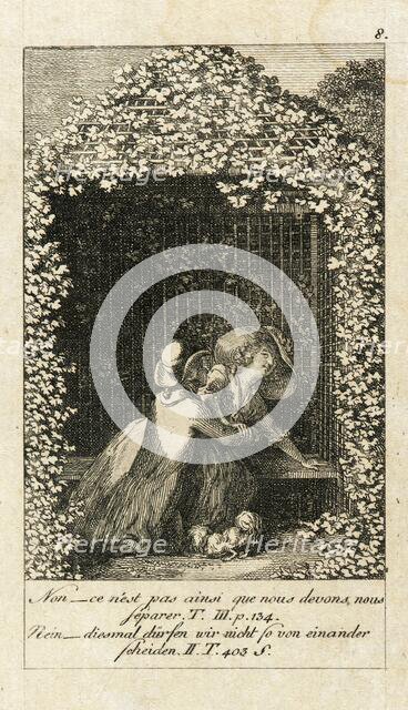 Cecilia or the Story of a Rich Orphan, 1787. Creator: Daniel Nikolaus Chodowiecki.