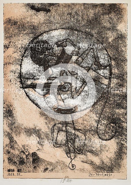 Der Verliebte (The Man in Love), 1923. Creator: Klee; Paul (1879-1940).