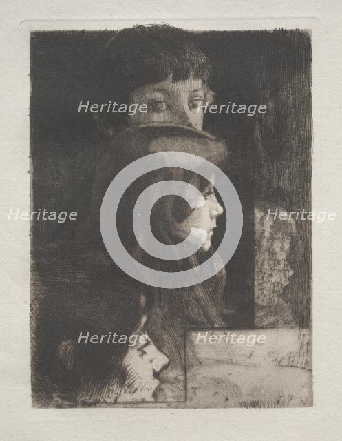 Study of Heads, 1899. Creator: Albert Besnard (French, 1849-1934).