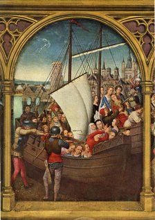 'The Martydom of the Virgins', 1489. Creator: Hans Memling.