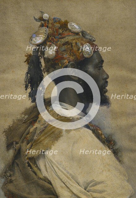 Parache, the dancer, 1895-1900. Prado Museum, Madrid, Spain. Creator: Josep Tapiro Baro.