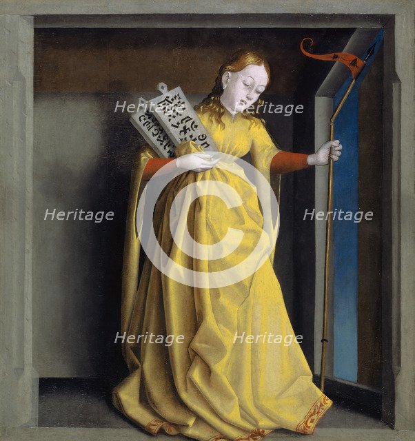 The Synagogue. From the Mirror of Salvation altarpiece.