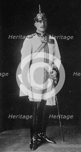 Count Hermann von Scherr-Thoss, in uniform, E. Waldleben, Breslau, 1916. Creator: Bain News Service.