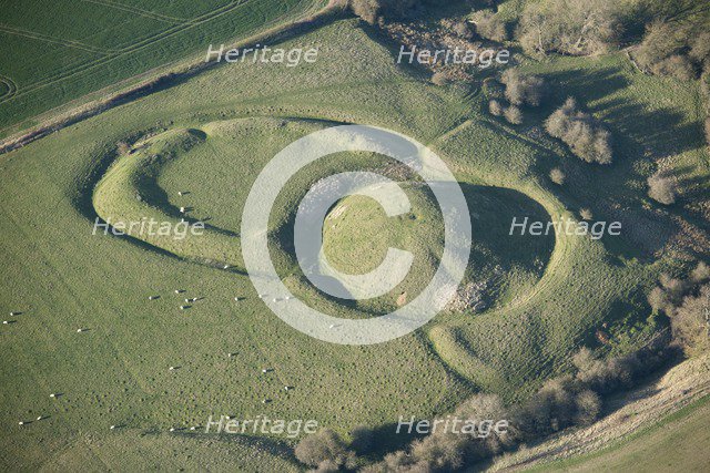 Hallaton Castle, Leicestershire, c2010s(?). Artist: Damian Grady.