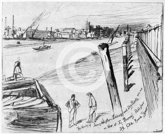 'Millbank', c1860 (1904).Artist: James Abbott McNeill Whistler