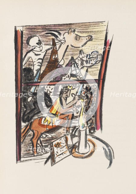 Apocalypse, 1943. Creator: Beckmann; Max (1884-1950).