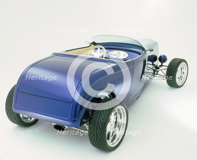 1930's Ford V8 customised. Artist: Unknown.