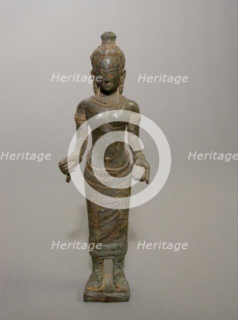 Prajnaparamita, Goddess of Wisdom, Angkor period, late 12th/early 13th century. Creator: Unknown.