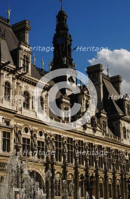 Hôtel de Ville, París, 2008.  Creator: LTL.