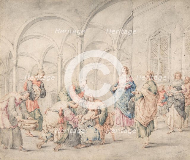 The Circumcision, 1611-74. Creator: Leonard Bramer.