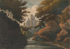'Rosline Castle', 1800. Creator: M Merigot.