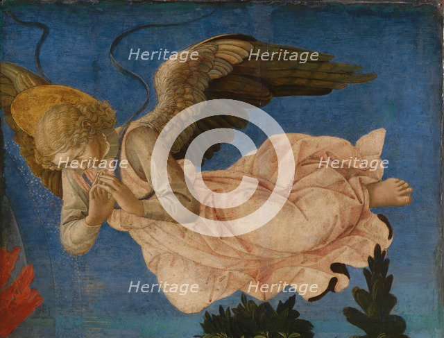 Angel (Panel of the Pistoia Santa Trinità Altarpiece), 1455-1460. Artist: Pesellino, Francesco di Stefano (1422-1457)