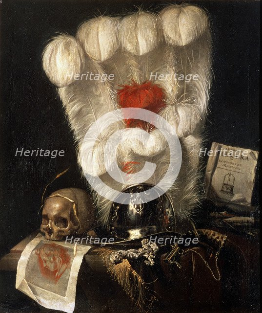 'Vanitas', 17th century.  Artist: Juriaen van Streeck
