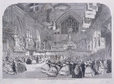 London Rifle Brigade Ball at Guildhall, London, 1861. Artist: Anon