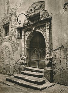 'Rothenburg o. d. T. - Doorway of the old Town Hall', 1931. Artist: Kurt Hielscher.