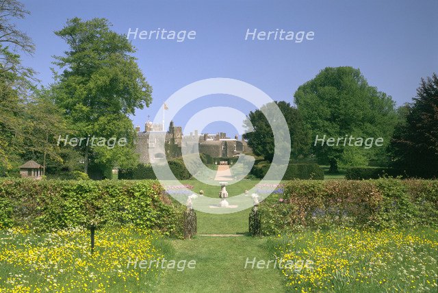 Walmer Castle and gardens, Deal, Kent, 1998. Artist: J Bailey