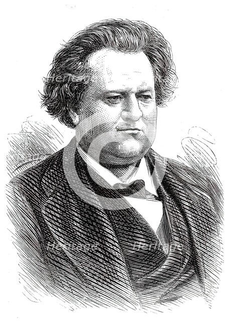 The late M. Ricard, French Minister of the Interior, 1876. Creator: Unknown.