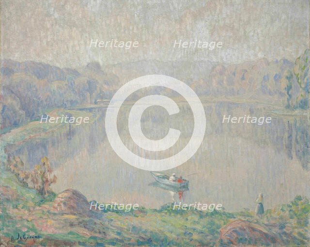 L'étang de la Reine Blanche, 1906-1907. Creator: Lebasque, Henri (1865-1937).