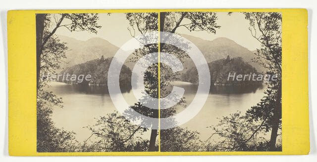 Ellen's Isle, Loch Katrine, Mid 19th century. Creator: George Washington Wilson.