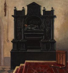 Tombstone of Leszek the Black in the Dominican Church in Krakow, 1898. Creator: Stanislaw Bryniarski.