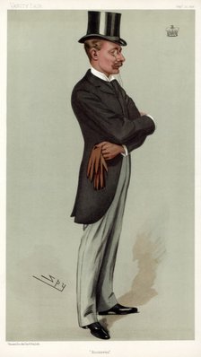 'Rousseau', the Duke of Bedford, 1896.Artist: Spy