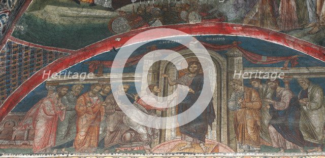 The Incredulity of Saint Thomas, ca 1350. Artist: Anonymous  