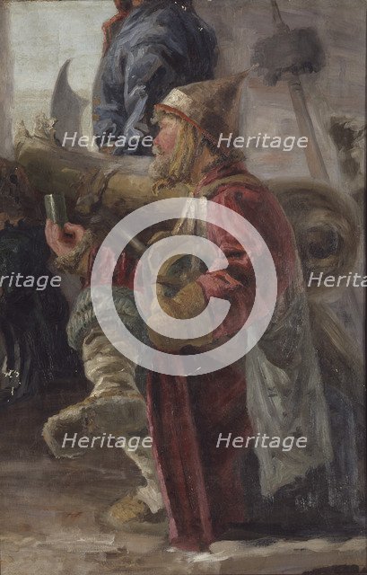 Cannoneer, 1894. Artist: Roerich, Nicholas (1874-1947)