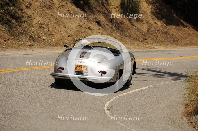 Porsche Speedster 356 1600 Super 1958. Artist: Simon Clay.