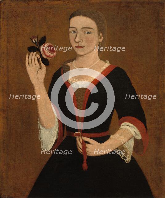 Miss Van Alen, c. 1735. Creator: Pieter Vanderlyn.