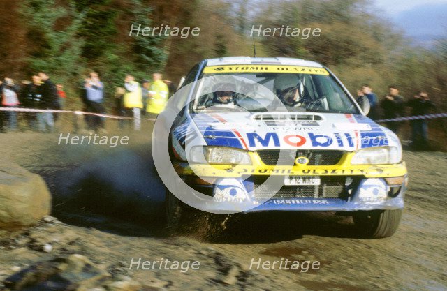 Subaru impreza wrc 1998 network Q rally. Artist: Unknown.