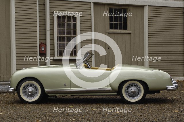 Nash Healey 1953. Artist: Simon Clay.