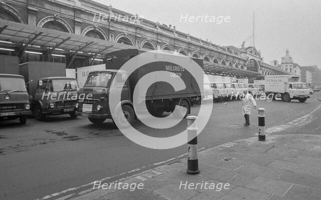 Smithfield Meat Market, City of London, January 1980. Creator: Peter Thompson.