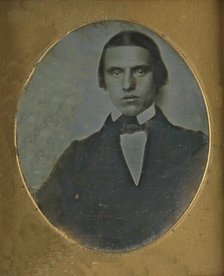 Portrait of a Young Man, 1840. Creator: Samuel Finley Breese Morse.