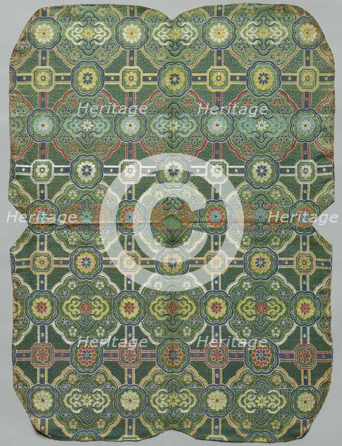 Textile Fragment, 1800s. Creator: Unknown.