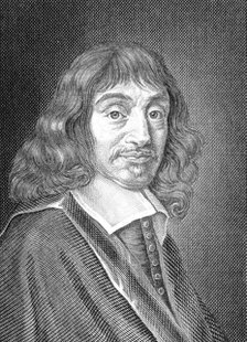 René Descartes (1596-1650), French philosopher and mathematician.