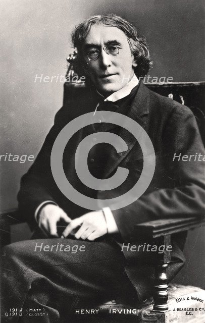 Harry Brodribb Irving (1870-1919), English actor, 1905.Artist: Ellis & Walery