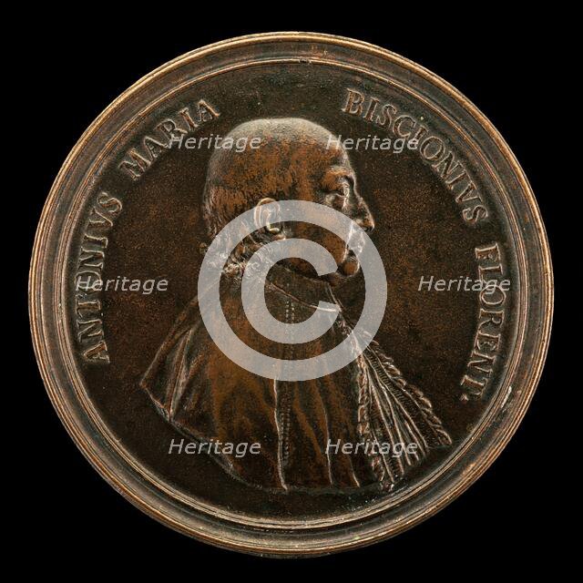 Antonio Maria Biscioni [obverse], 1725. Creator: Lorenzo Maria Weber.