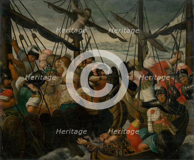 The Rape of Helen, c. 1550. Creator: Anonymous.