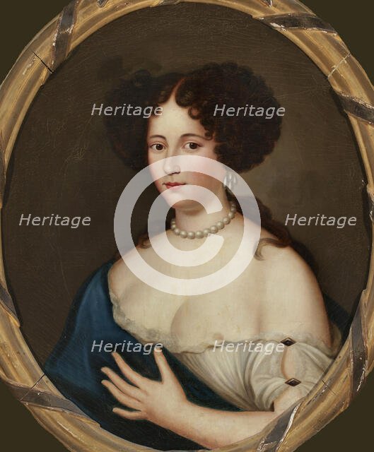 Portrait of Marie Mancini (1639-1715). Creator: Voet, Jacob Ferdinand (1639-1689).
