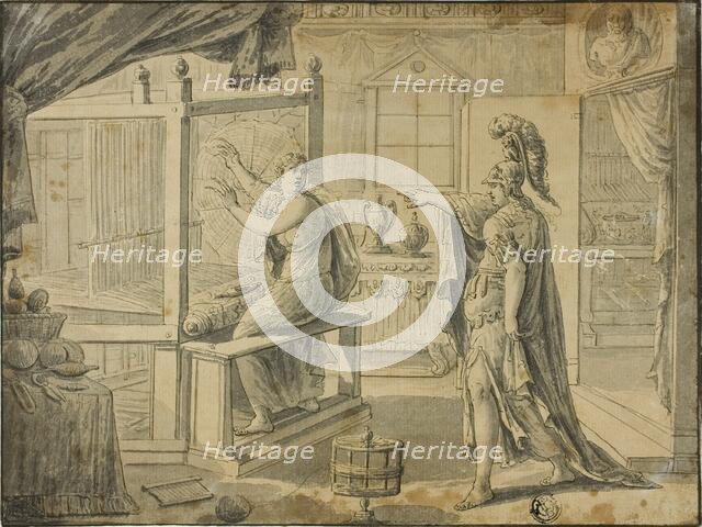 Arachne Being Turned into a Spider by Minerva, n.d. Creator: Unknown.