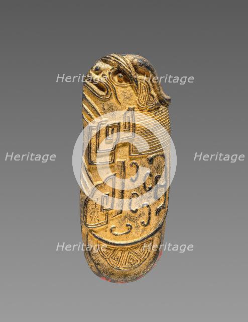 Ink Cake, 19th Century. Creator: Unknown.