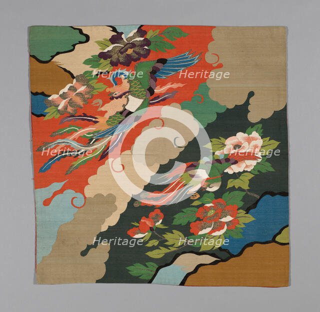 Uchishiki (Altar Cloth), Japan, late Edo period (1789-1868), 1801/25. Creator: Unknown.