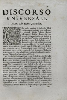 "Mappamondo Istorico", 1711.  Creator: Antonio Foresti.